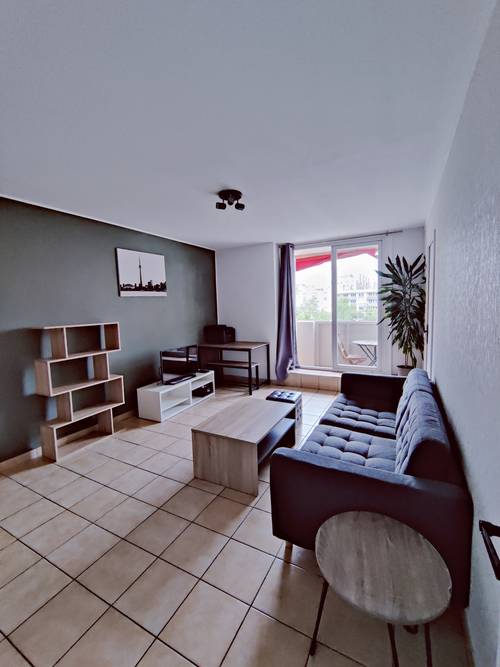 Loue Appartement meublé Villeurbanne Gratte ciel - 1 chambre, 43m²