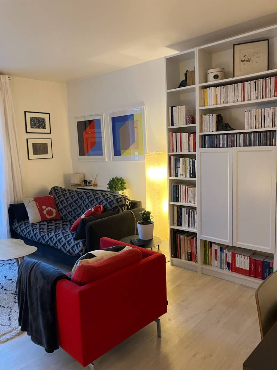 Sous-loue appartement à Paris par périodes - 3 couchages