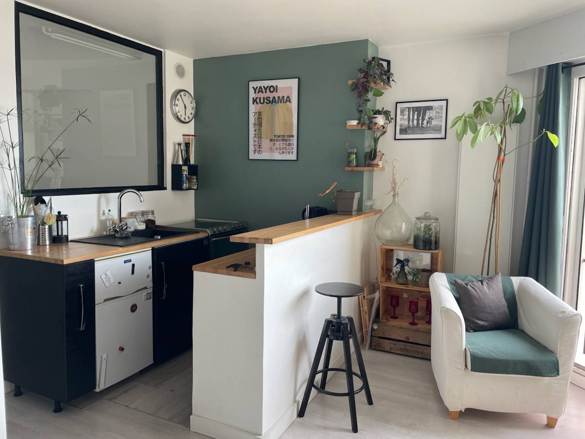 Appartement 2p, Paris 19e