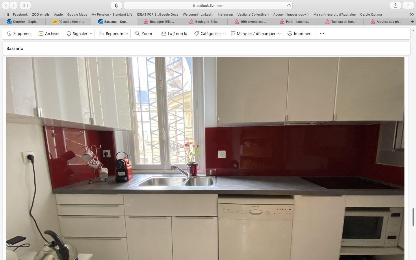 Une photo de l’annonce