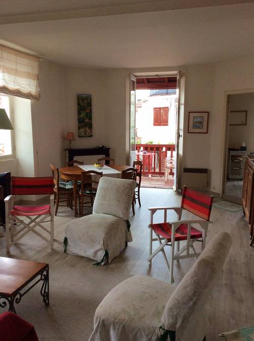 Loue appartement 6 couchages centre historique de Saint Jean de Luz