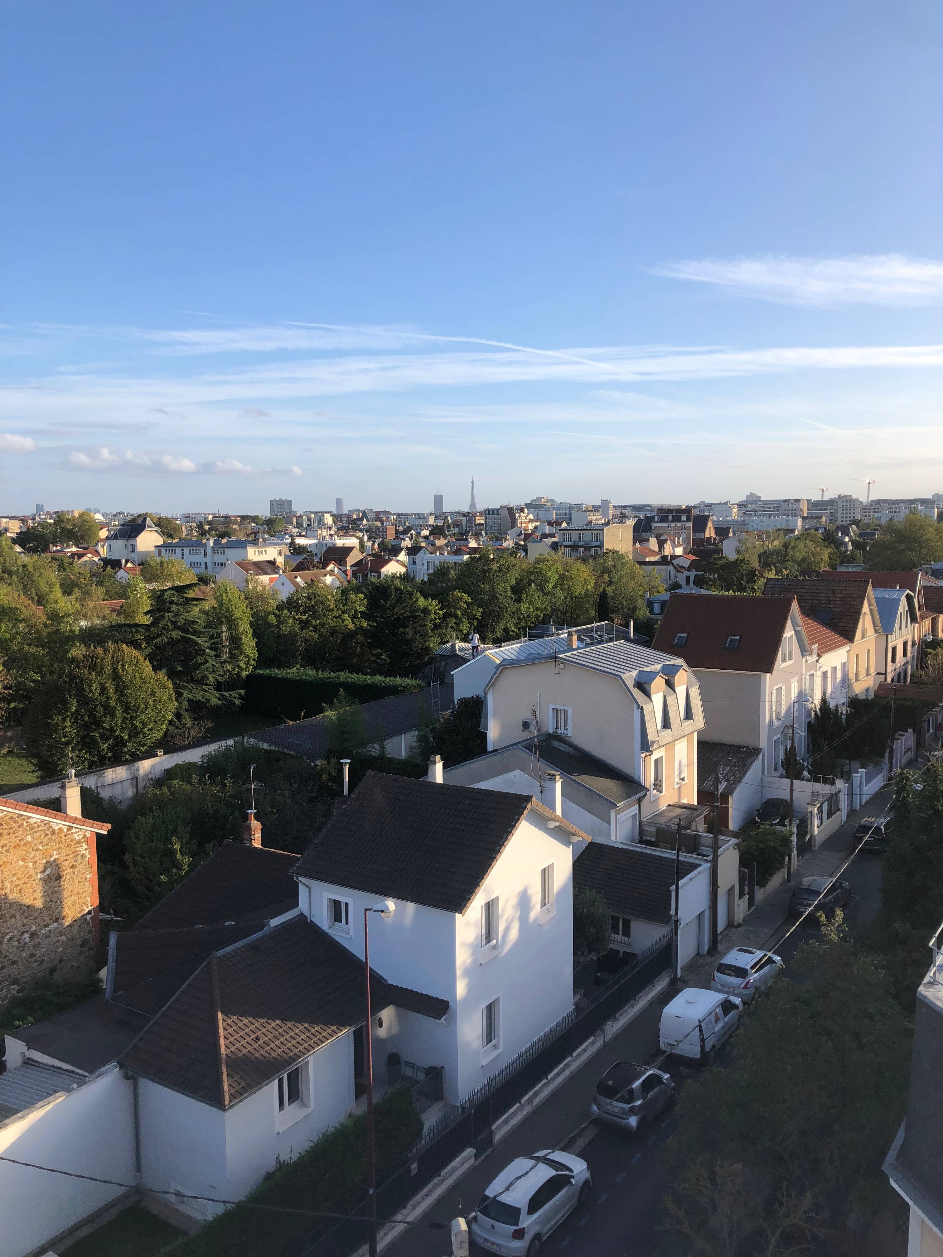 Loue appartement 35m² Colombes, magnifique vue au dernier étage