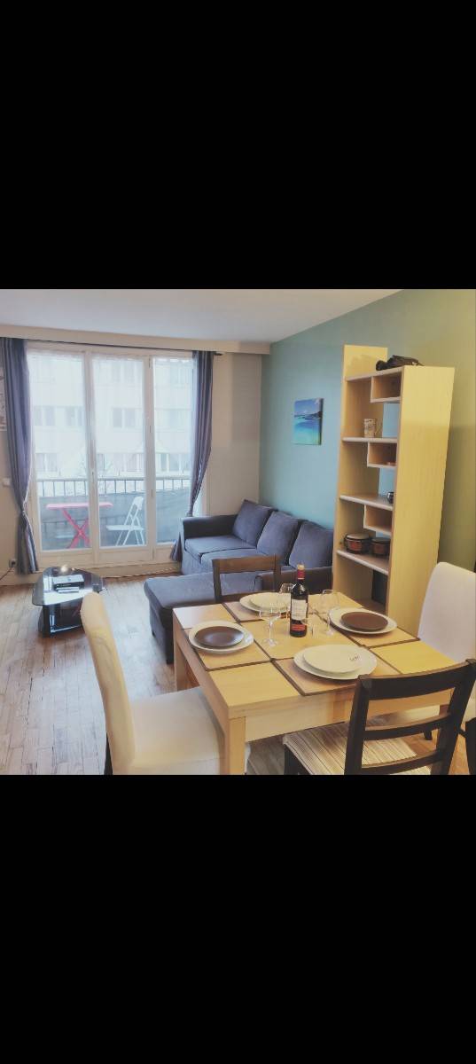 Loue T3 meublé lumineux - 55m² - Dispo Juin