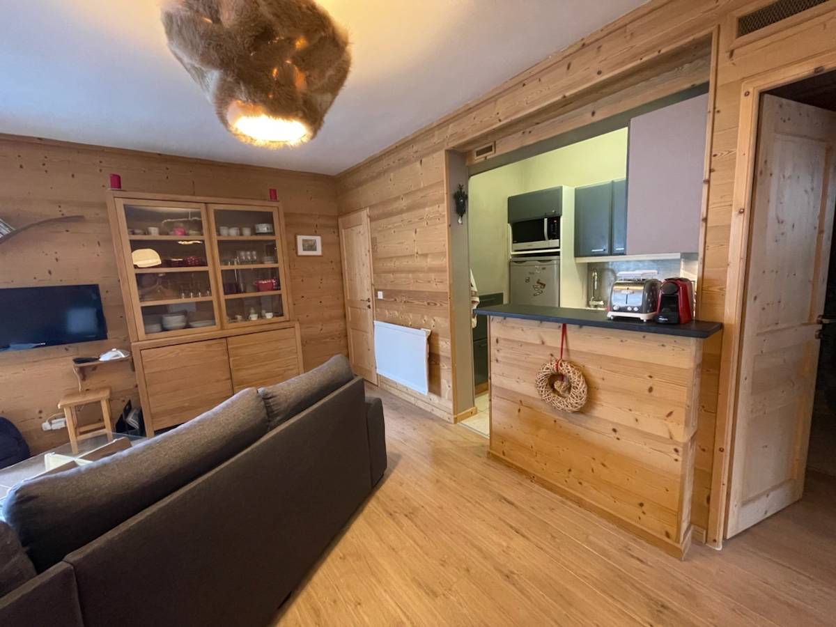 Loue Appartement Vars pied des pistes - 2 chambres, 6 couchages