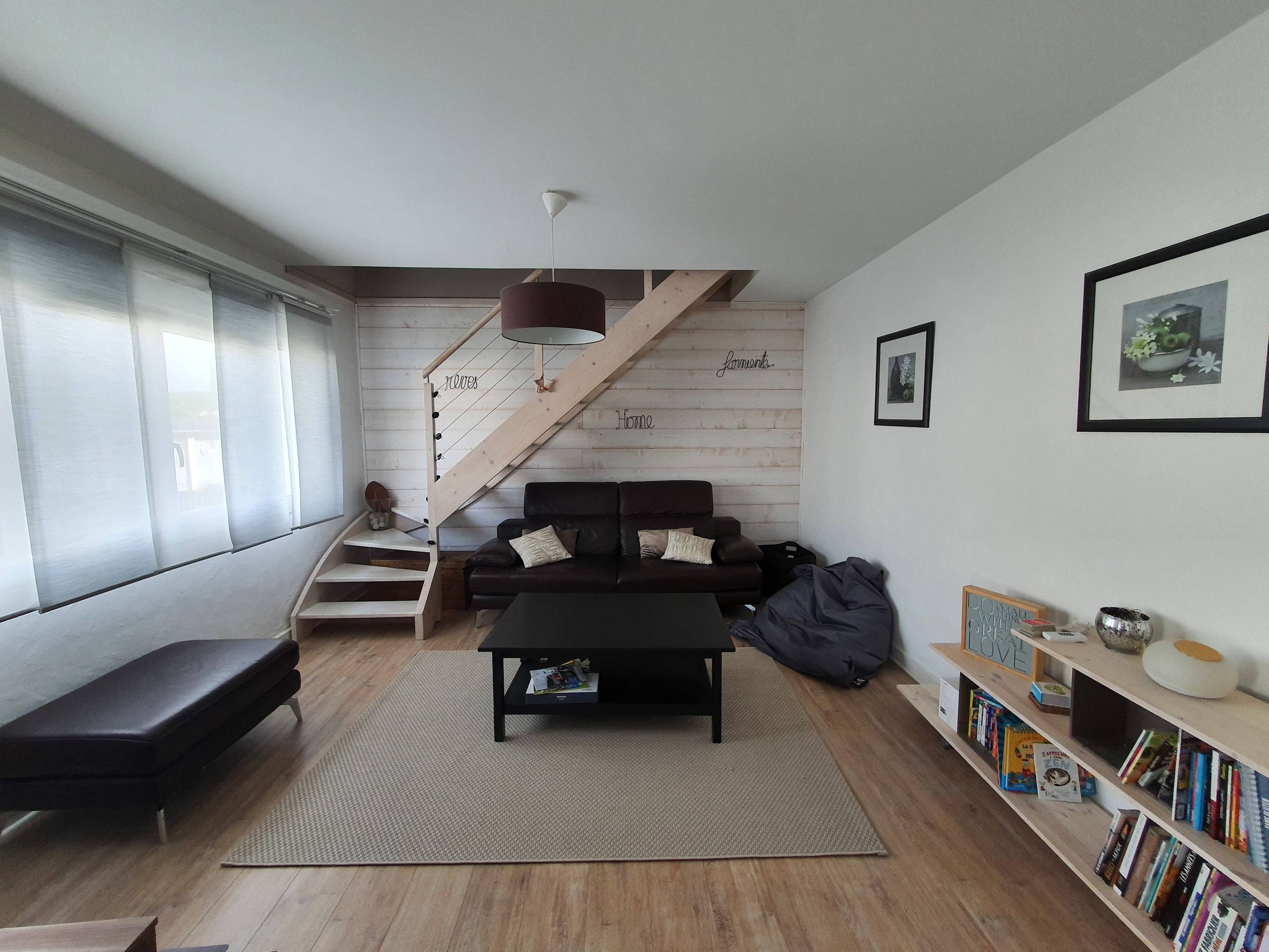 Appartement T2 plain-pied (62m²) avec jardin et garage privé à Libourne