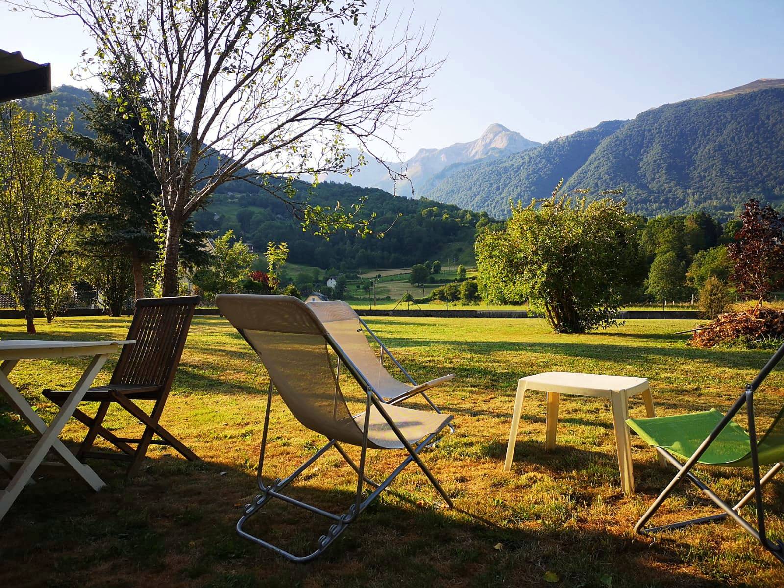 Loue appartement avec grand jardin, Pyrénées-Atlantiques, 3 chambres, 5 couchages - Béost