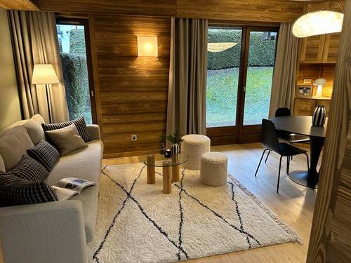 Loue Appartement rénové Rochebrune Megève - 2 chambres, 5 couchages