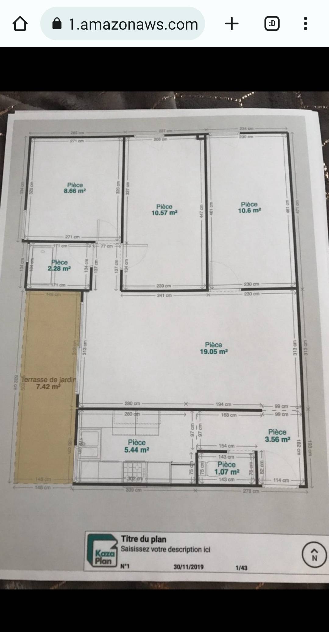 Une photo de l’annonce