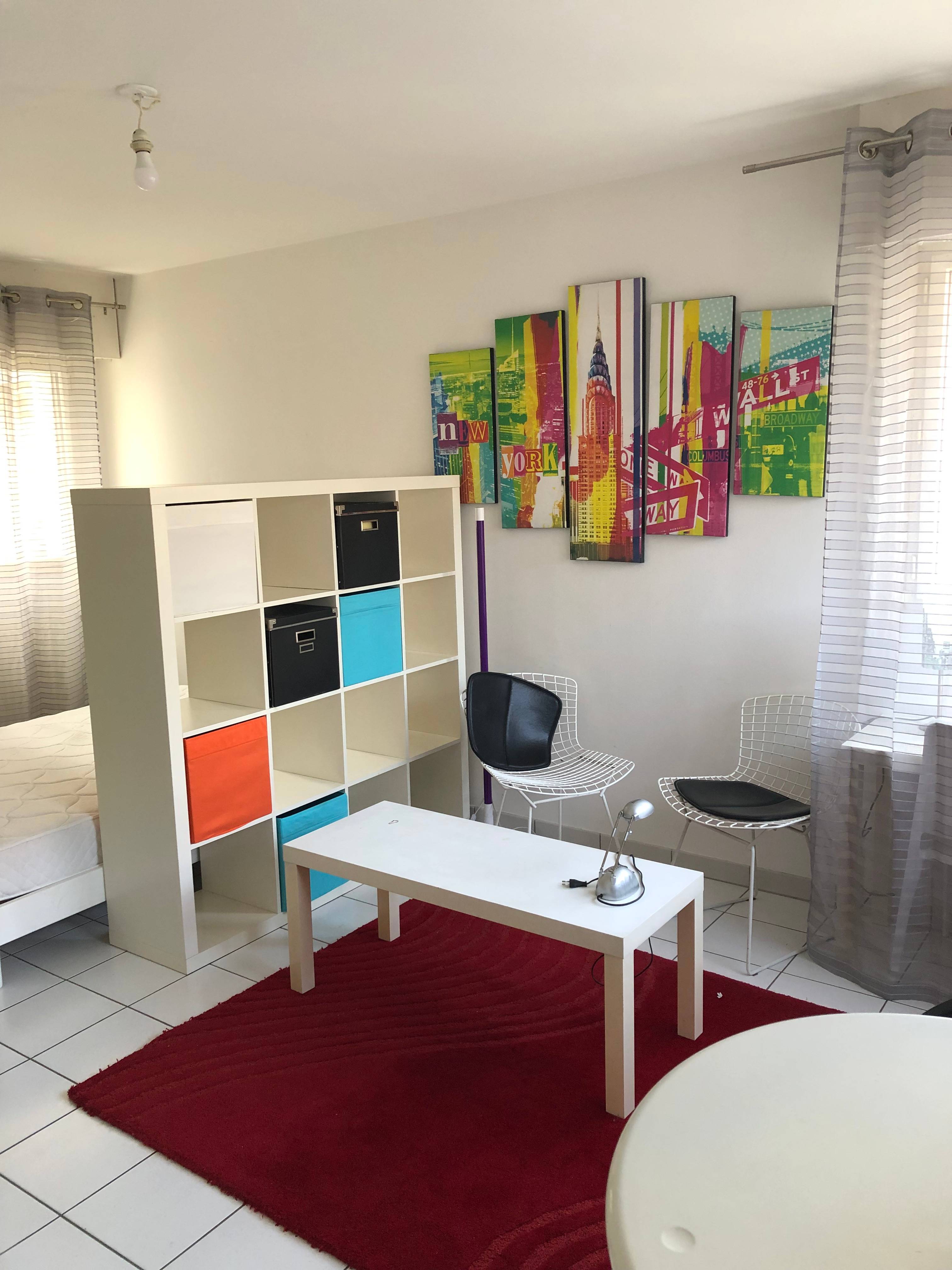 Loue appartement 26m² hyper-centre de Nantes dans résidence contemporaine