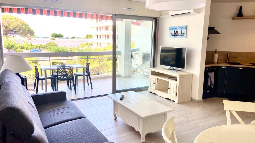Loue appartement 60m² + terrasse 14m² vue mer - 4 couchages - Le Boucanet, Le Grau-du-Roi rive droite