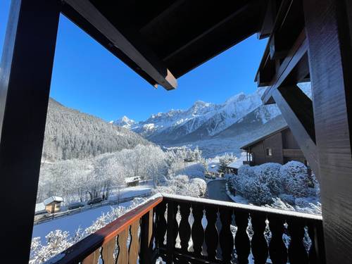 Loue appartement spacieux duplex - 2 chambres, 6 couchages - Au pied des pistes - Les Houches (74)