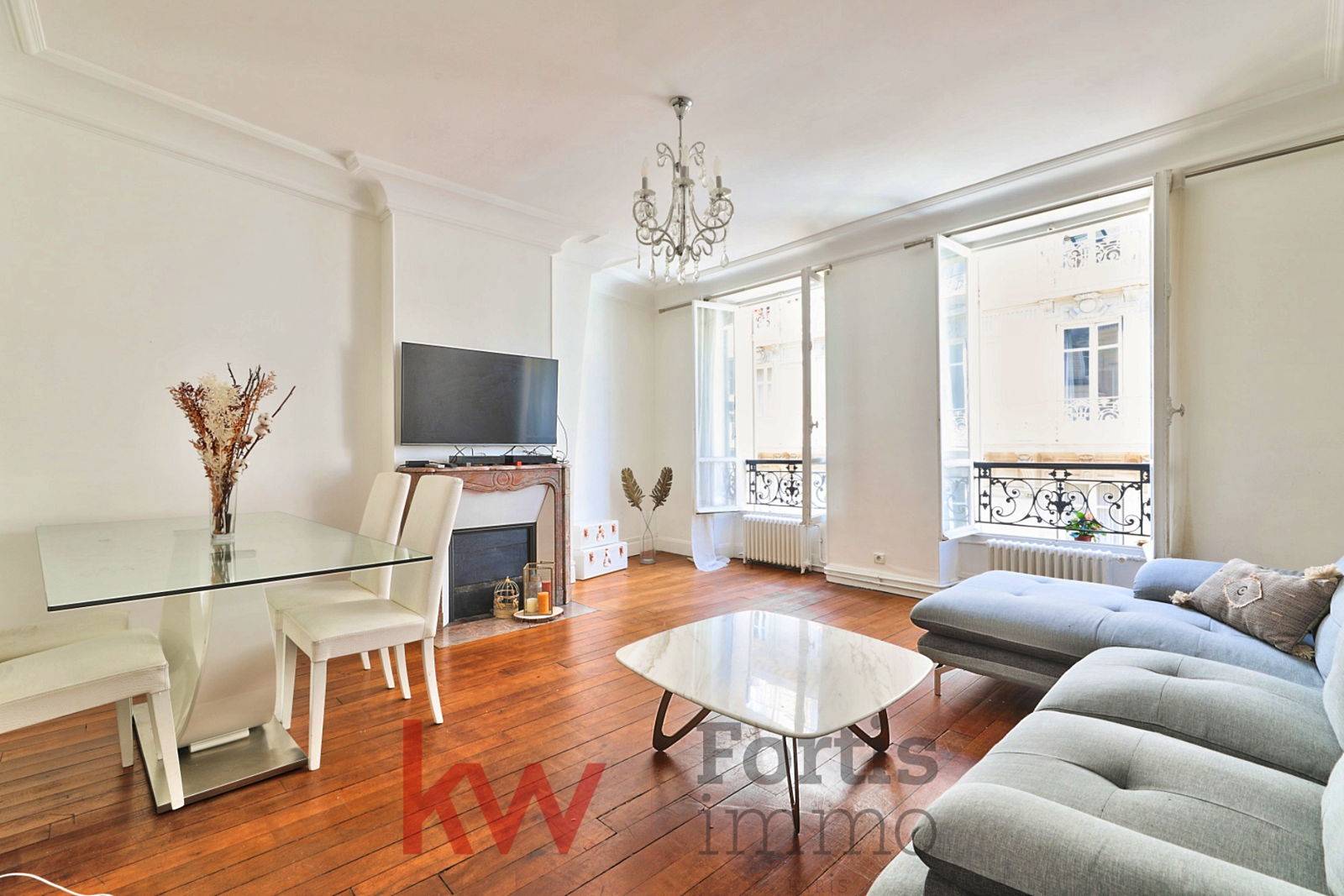 Vends Appartement•CourcellesWagram Paris 17ème 2 chambres, 75m² sur
