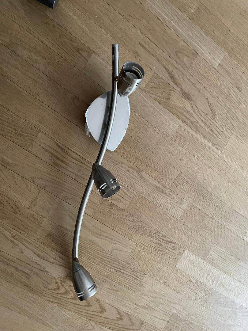 Vends Applique inox 3 lampes