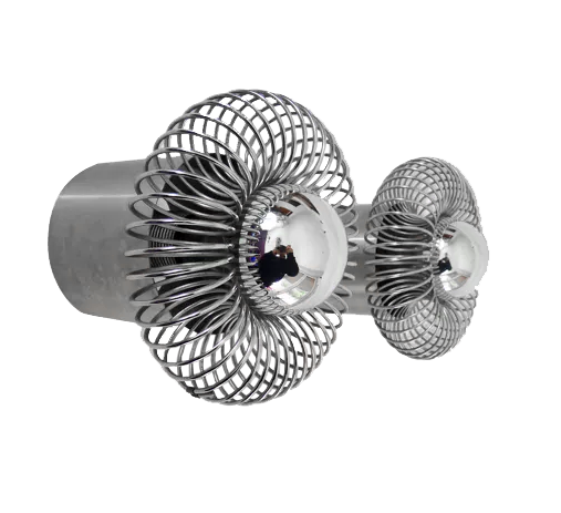 Appliques Vintage • « Spirale » • Philippe Rogier • Oxar • Luminox • Space Age • 1972