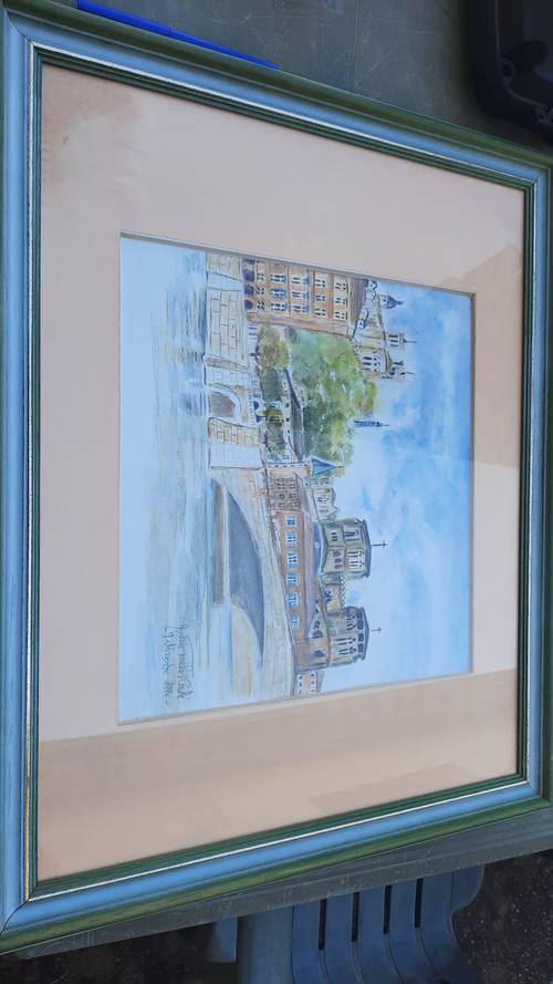 Aquarelle de Lyon