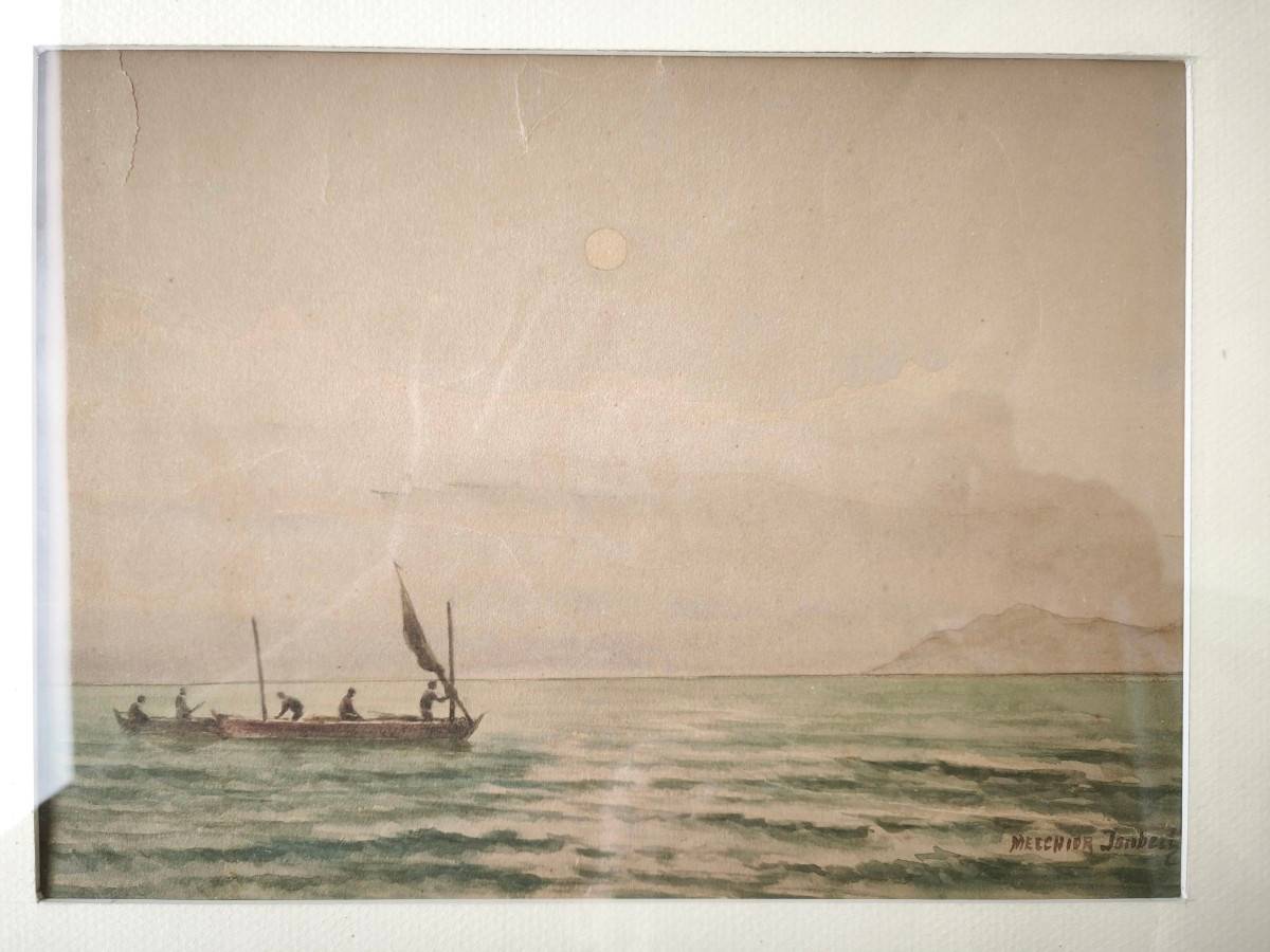 Aquarelle Melchior jaubert