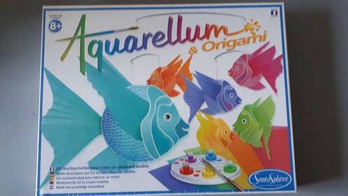 Jeu Aquarellum Origami neuf