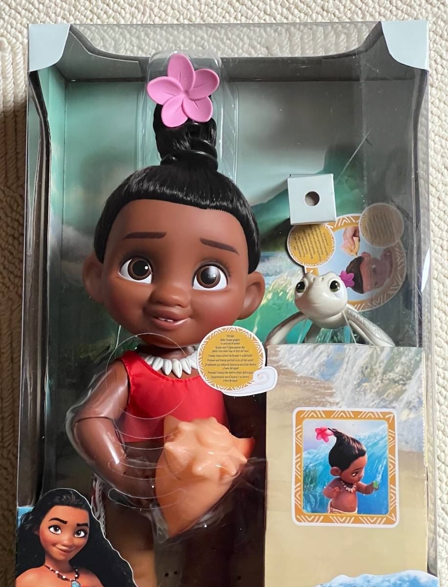 Rare, article de collection. Poupée interactive Vaiana bébé Disney