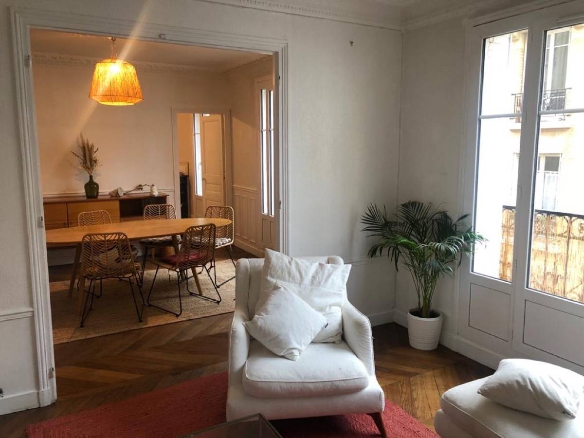 Loue appartement meublé de 79m² - 4 pièces - Asnières-sur-Seine (92)
