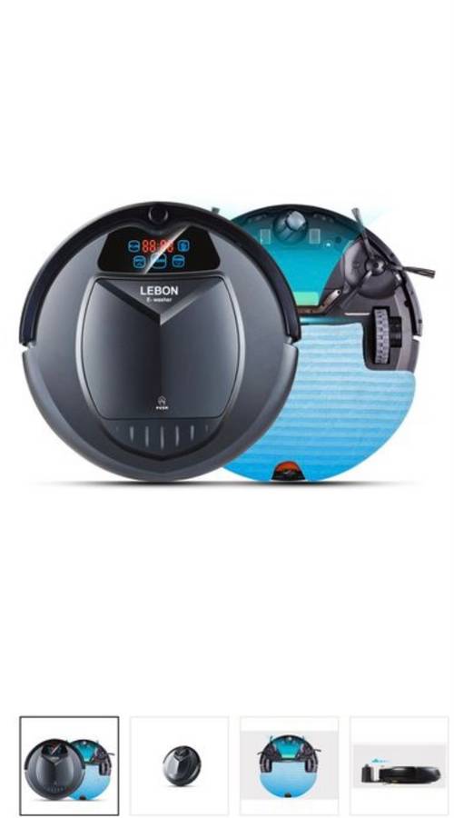 Aspirateur robot laveur E-washer Maxime Lebon