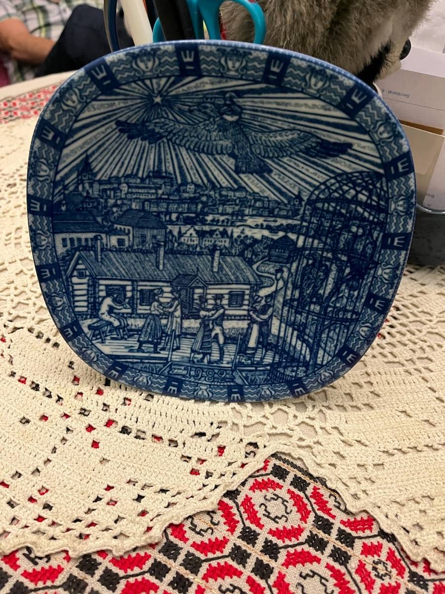 Assiette décoration