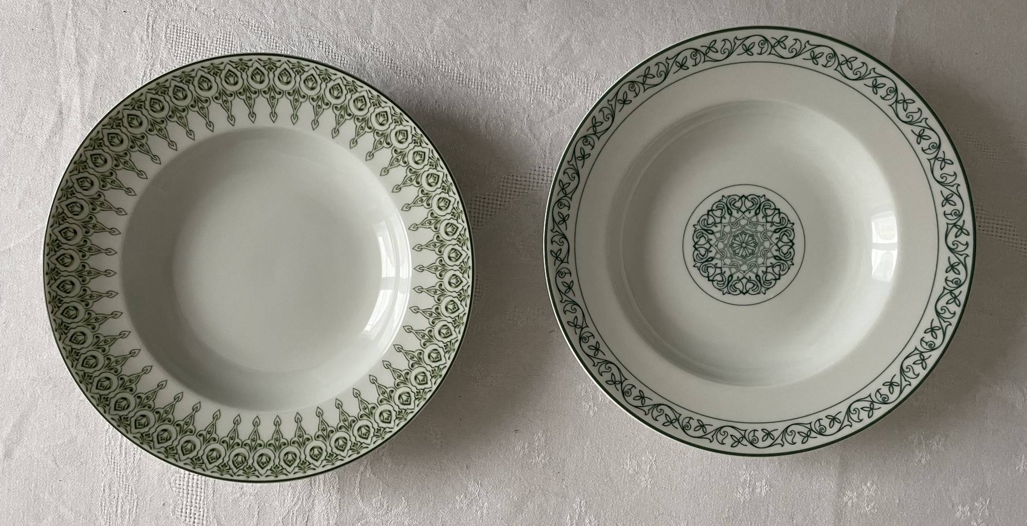 Assiette porcelaine Akil