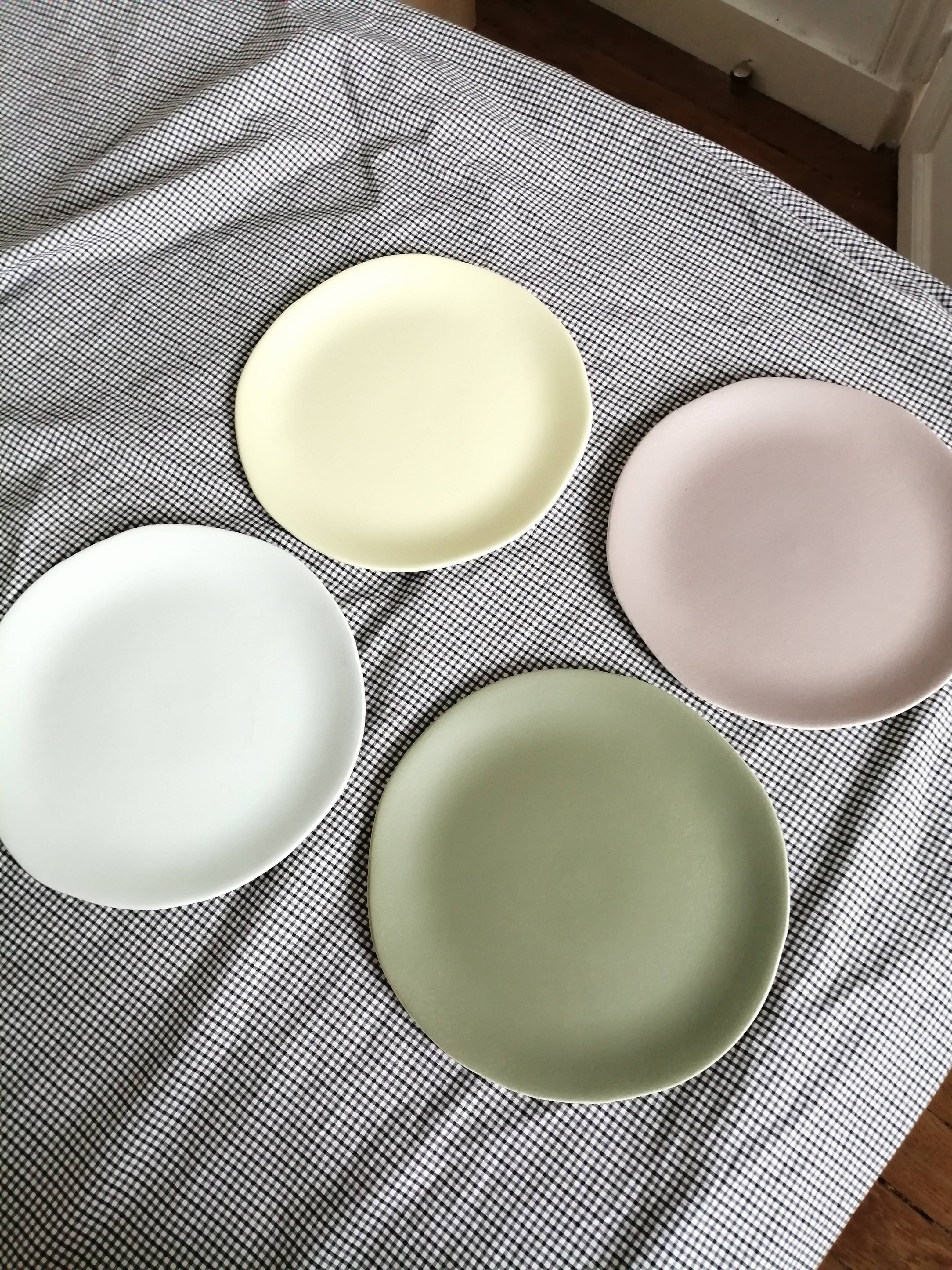 4 assiettes Jars fabriquée en France sur Gens de Confiance