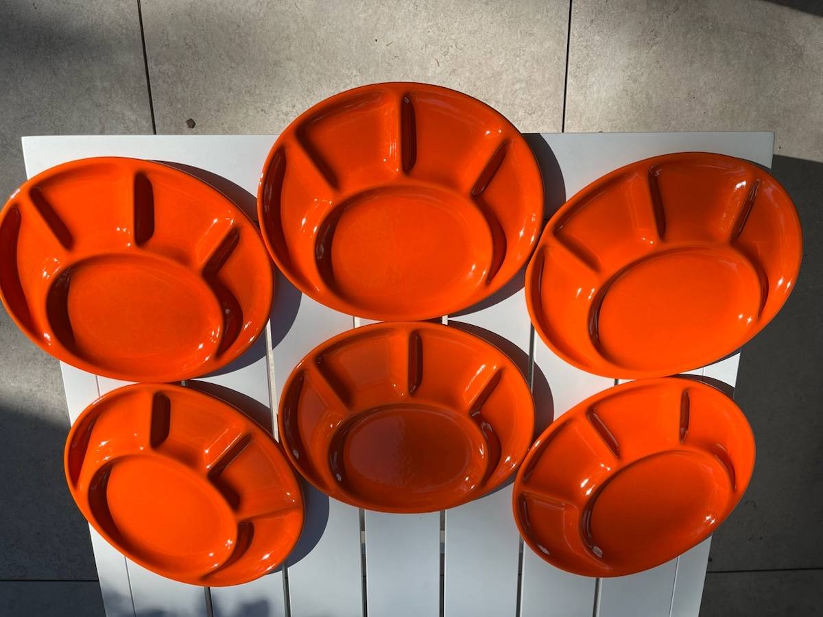 Assiettes à fondue
