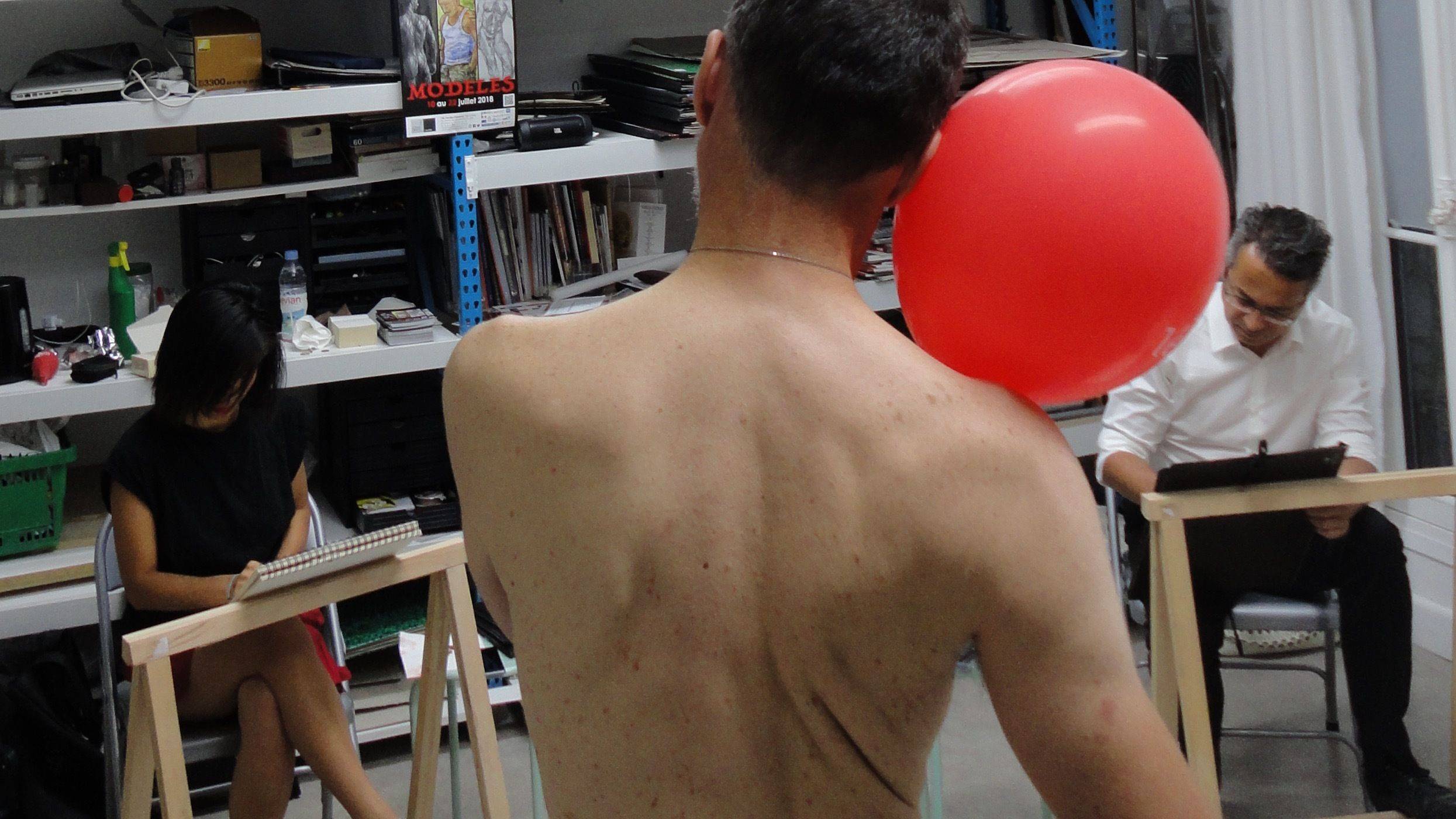 Propose atelier libre de modèle vivant tous les mardis de 19h à 22h