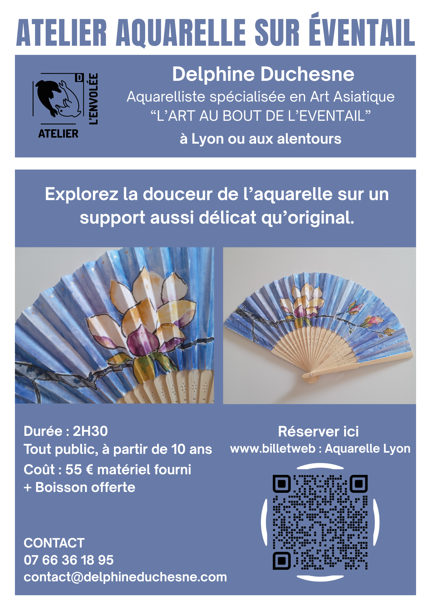 Propose ateliers aquarelle