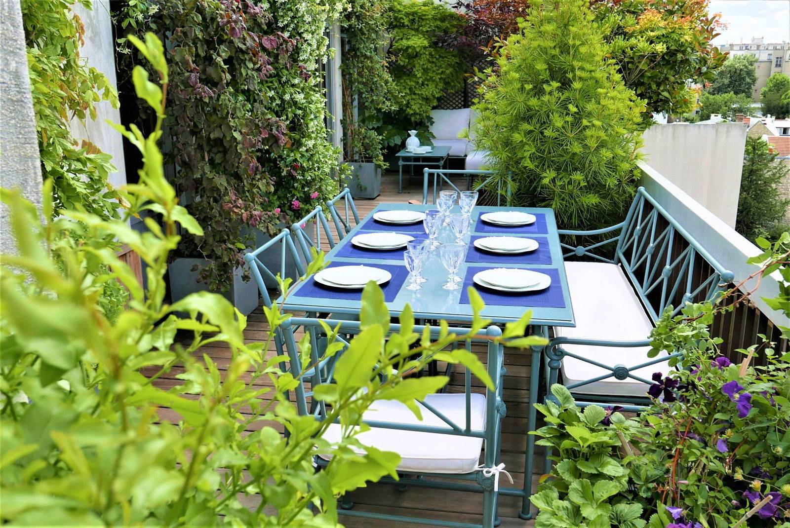 Penthouse à Auteuil refait par un architecte - T4 89m² + terrasse 32m² plein ciel- en face du hameau Boileau