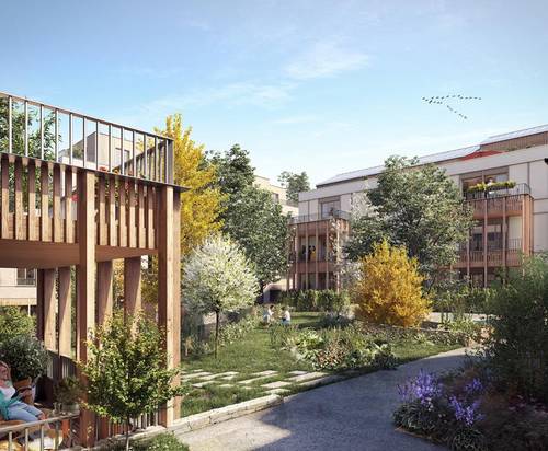 Vends appartements - Maison à T5 - Rue des Aulnettes - Noisy-le-grand (93)