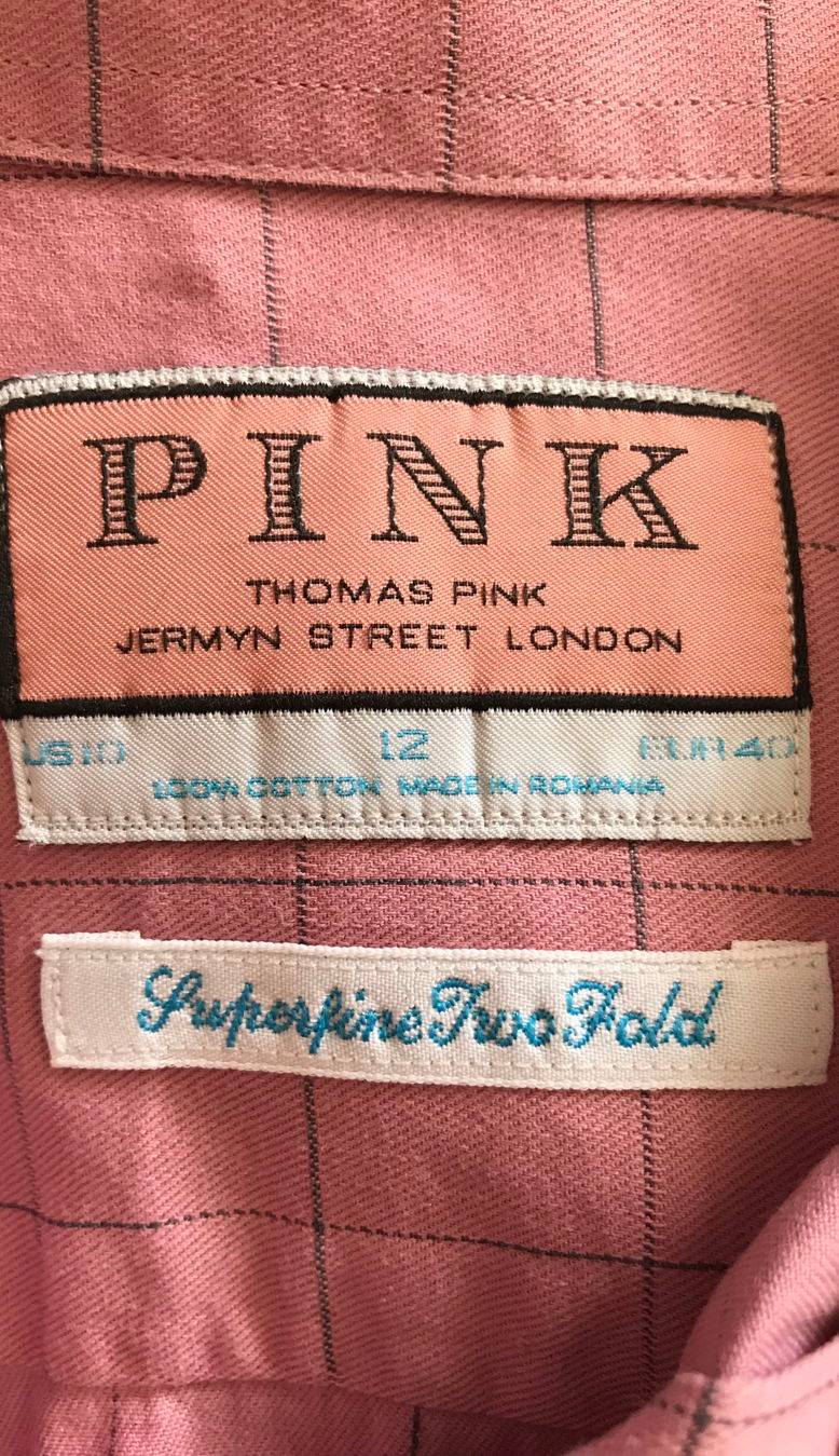 Chemisier Thomas Pink taille 40