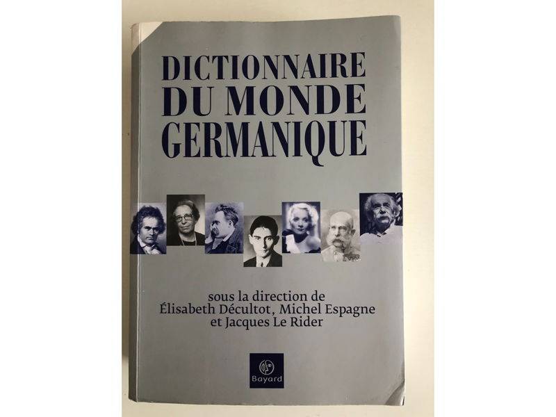 Livre "Dictionnaire du monde germanique"