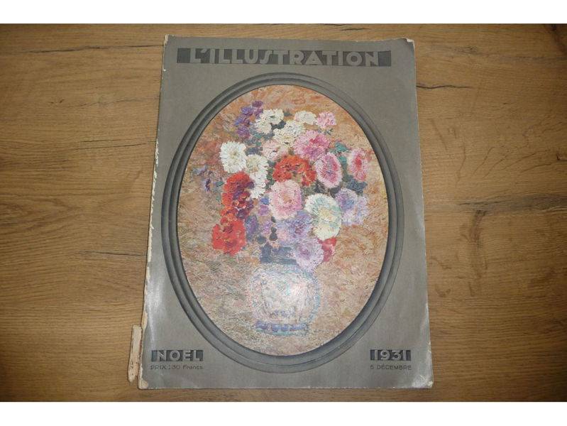 Je vends un "l’illustration" Noël 1931