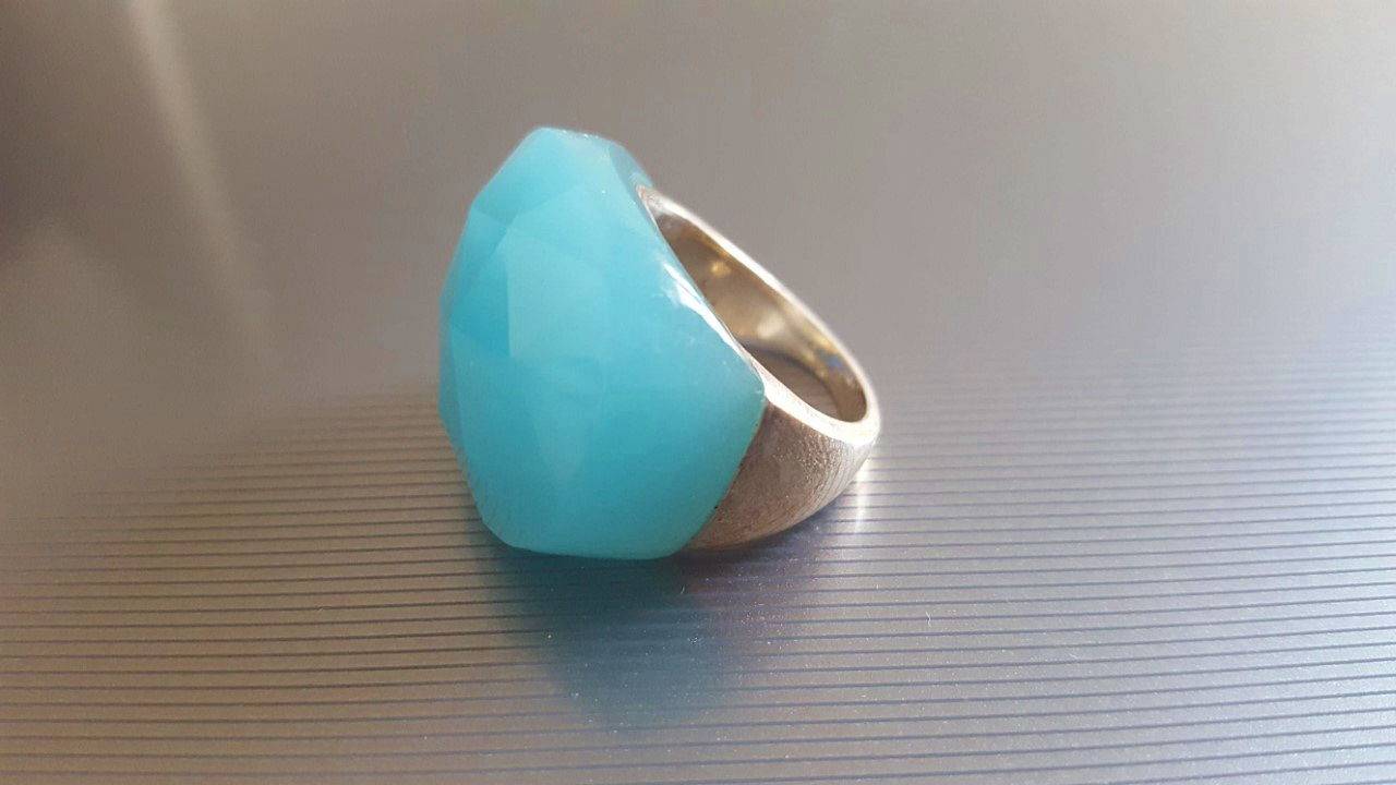 Bague argent taille 54