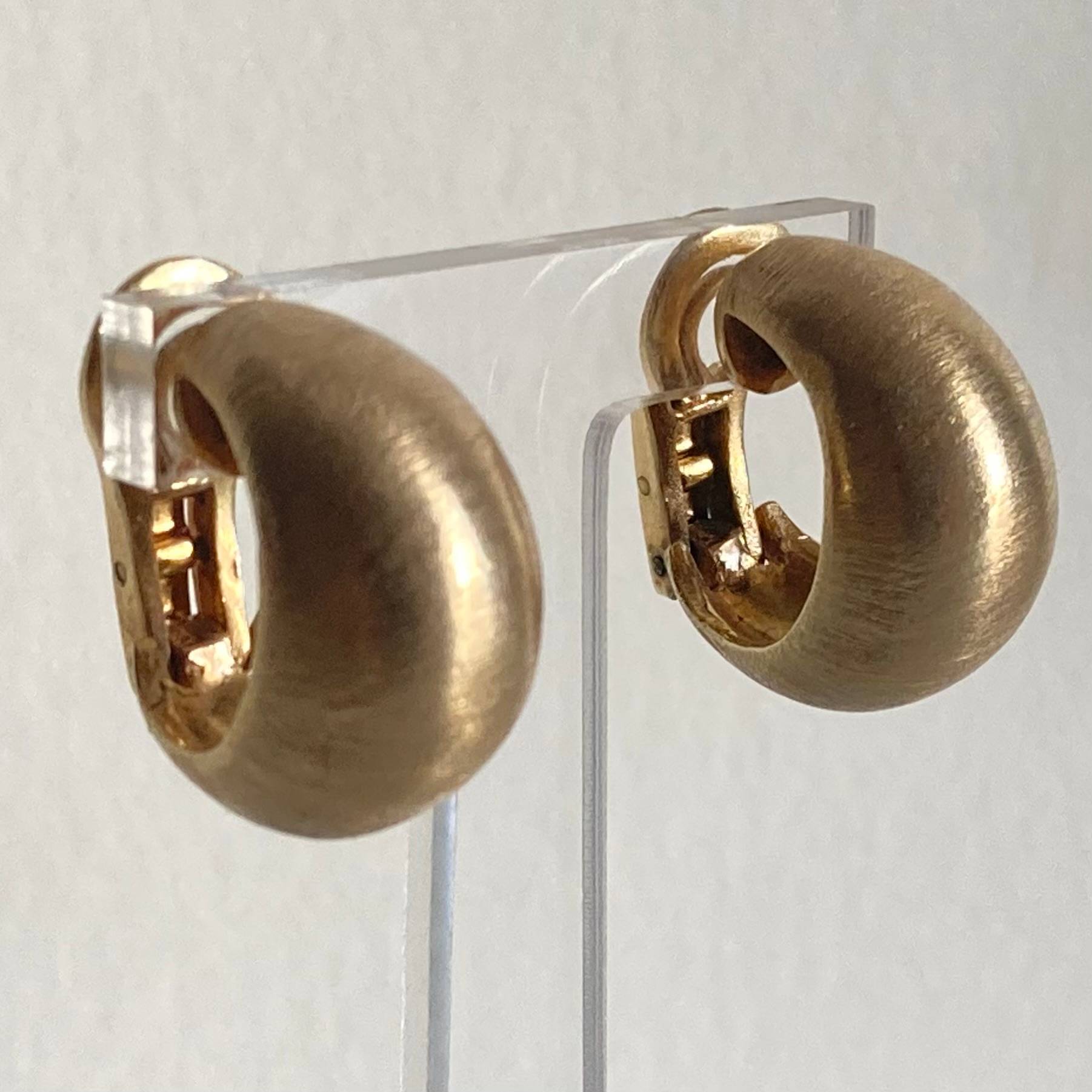 Boucles d'oreille Treno en or vermeil