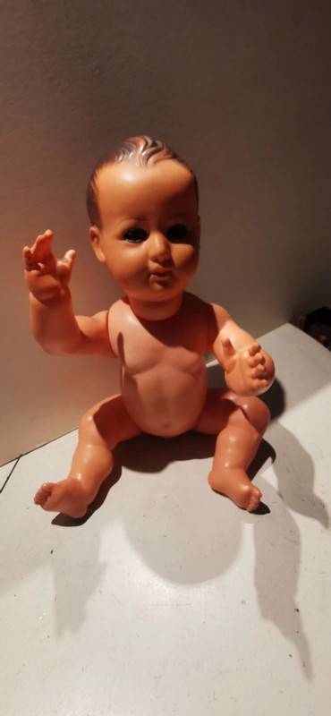 Baigneur Petitcollin Celluloïd 50 Cm - Années 1950 - Occasion France