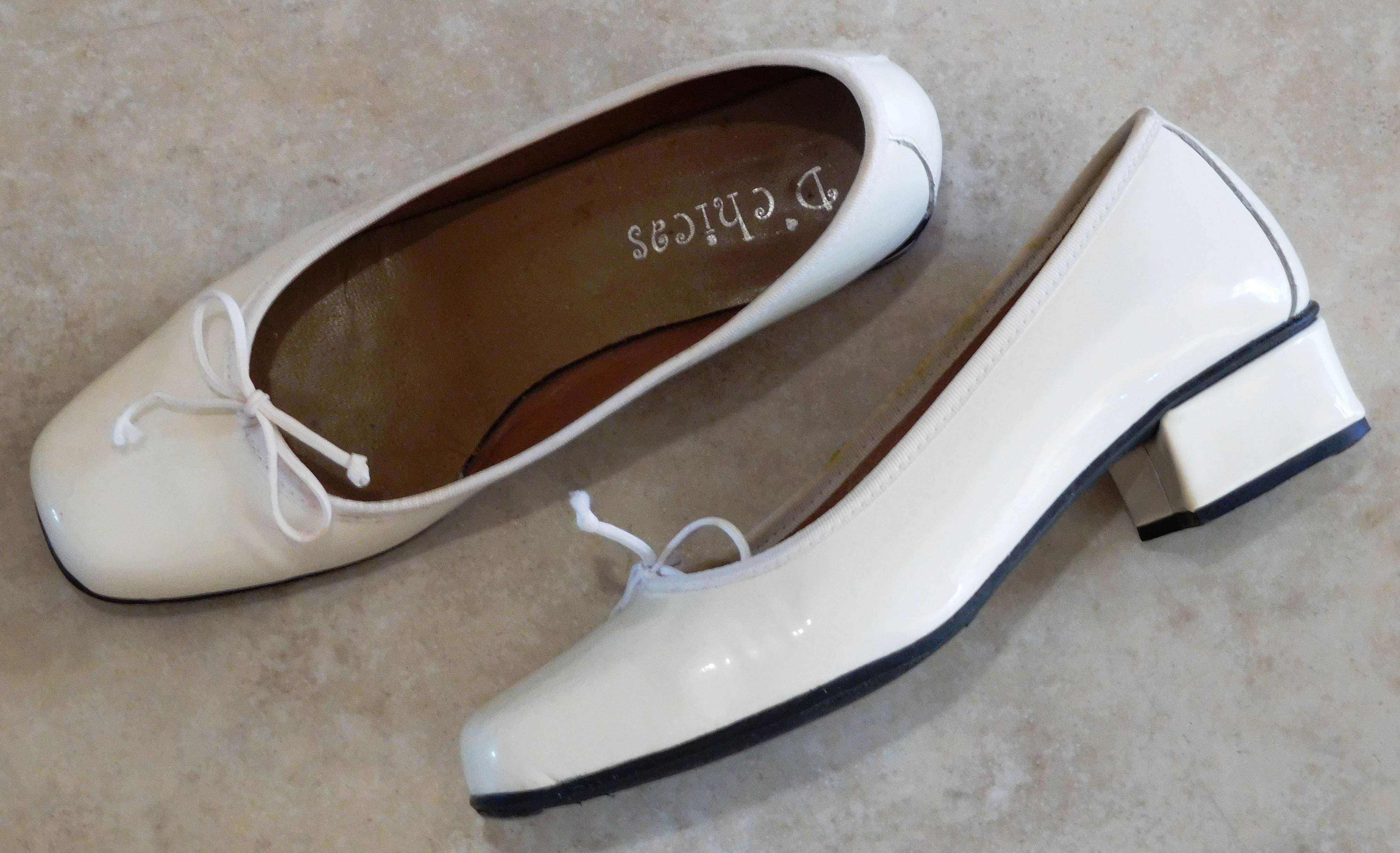 Ballerines femme (blanc) - Pointure 38