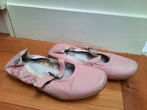 Ballerines roses pointure 33 en cuir Melania
