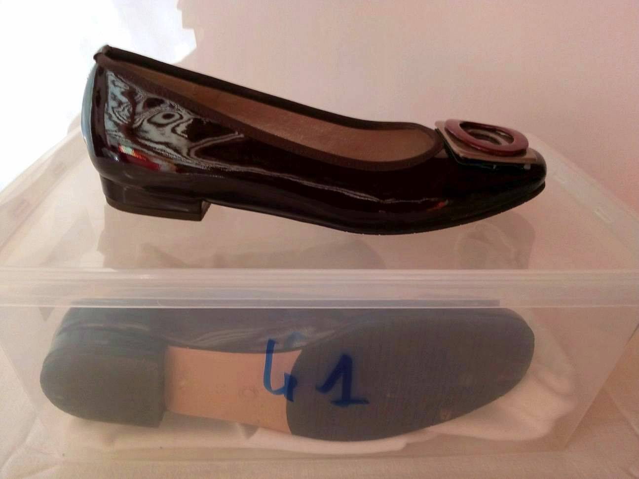 ballerines vernies noires