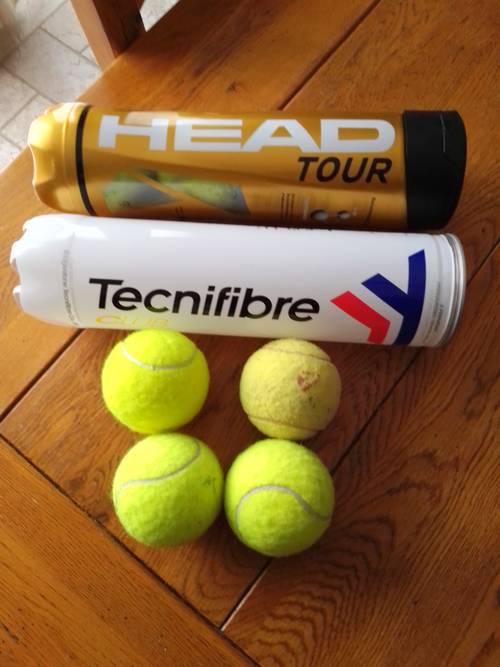 Balles de tennis
