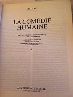 Vends BALZAC Collection de 7 tomes