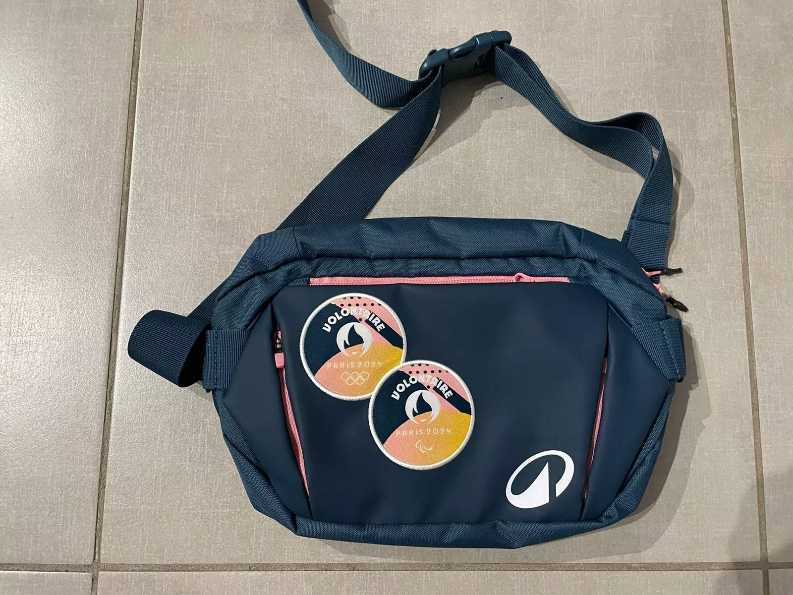 CABAÏA - Sac Banane - Edition limitée JO 2024 Couleurs génériques Bleu