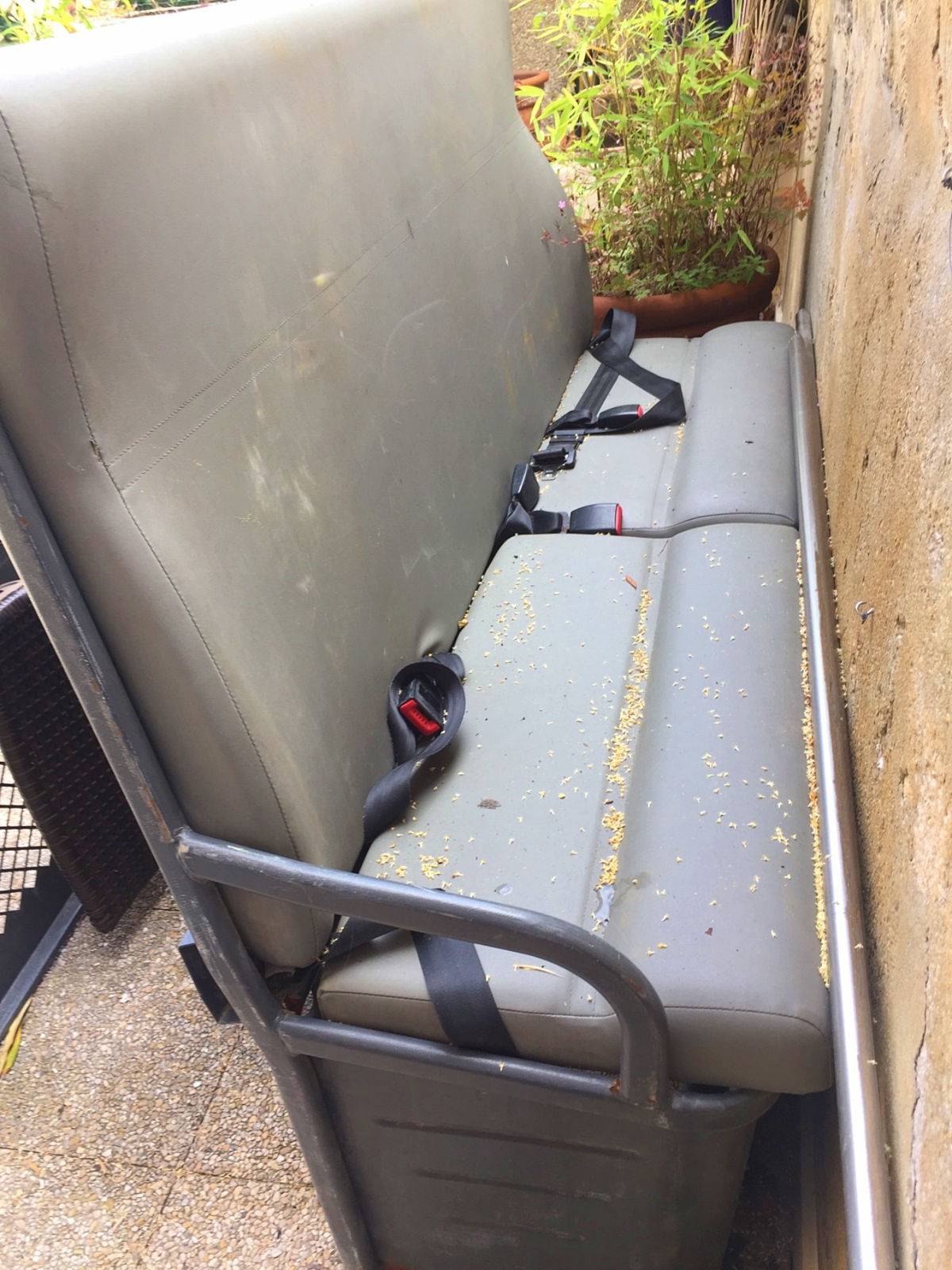 Banquette arrière 3 places pour Renault Master 2006