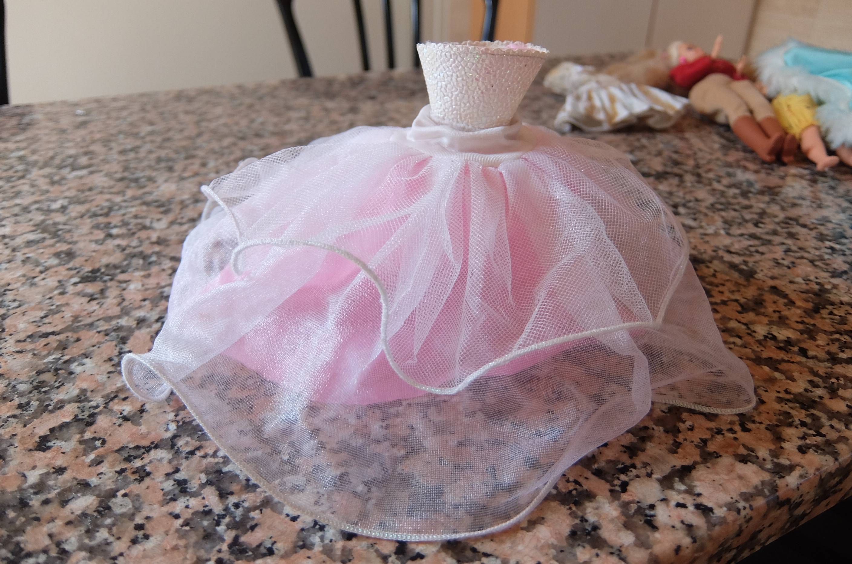 Robe barbie dance magic outfit, vintage 1989