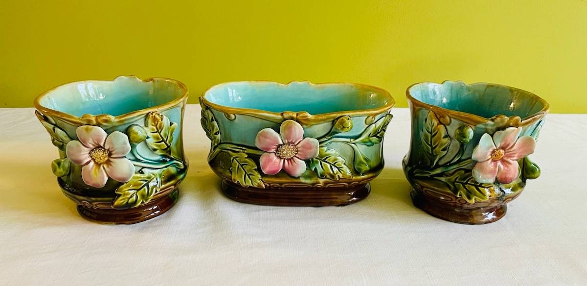 Barbotine cache-pots et jardinière