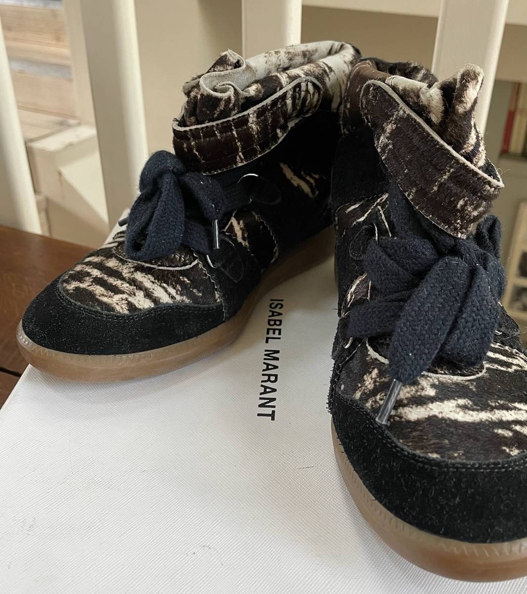baskets compensées isabel marant
