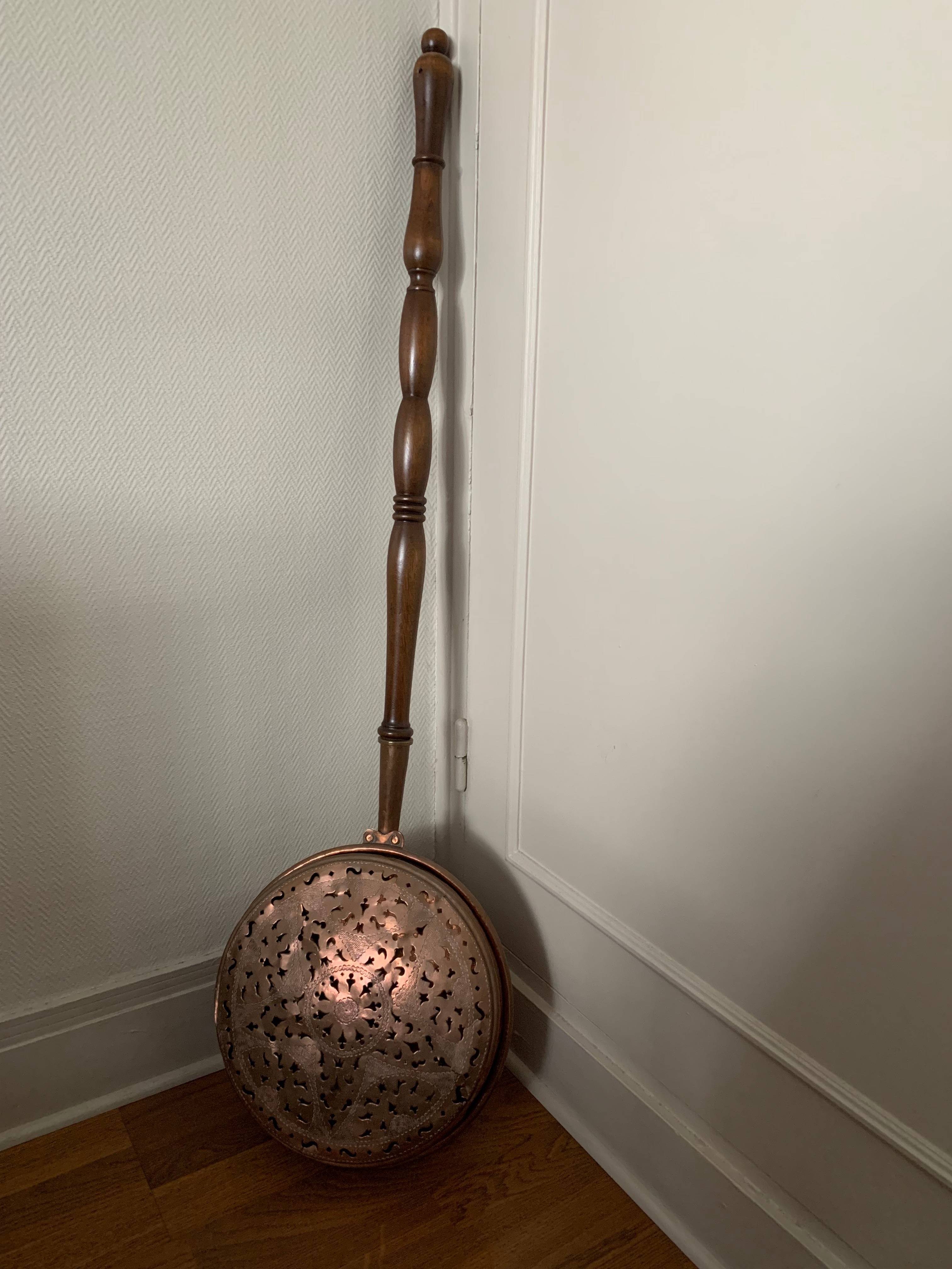 Bassinoire cuivre déco - Décoration
