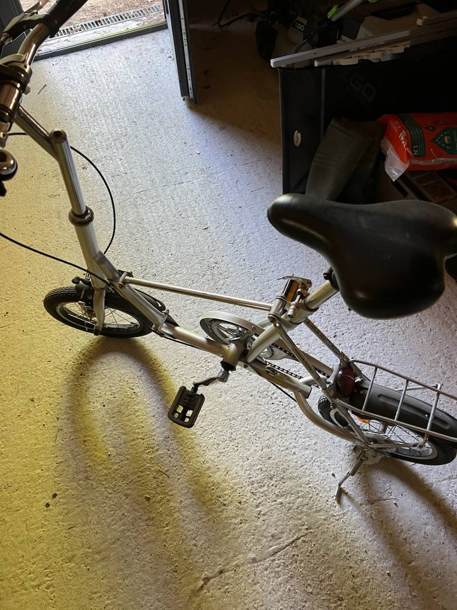 Vélo de bateau tout inoxydable pliable
